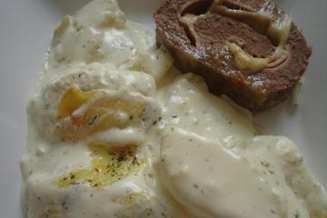 Rocambole de carne moída