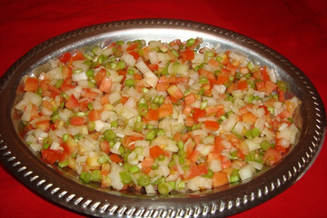 Vinagrete com agrião