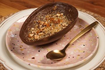 Ovo de Páscoa Trufado de Caramelo Salgado