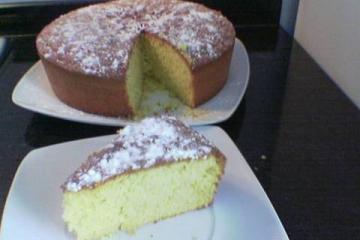 Bolo de milho e milharina