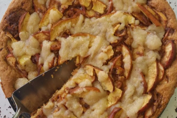 Torta de maçã simples