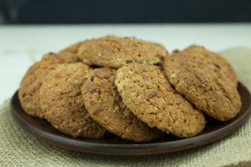 Cookie de banana com pasta de amendoim - Receitas Saudáveis Fit