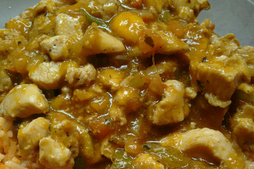 Frango com manga