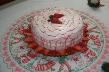 Bolo de morango