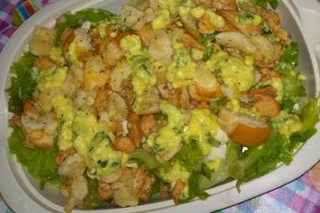 Salada ceasar completa