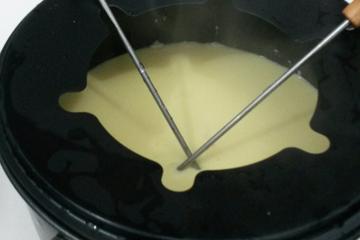 Fondue de queijo super econômico