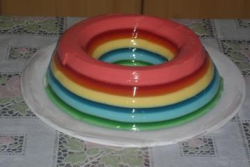 Receita de Arco-Iris de Gelatina, enviada por danieli c - TudoGostoso