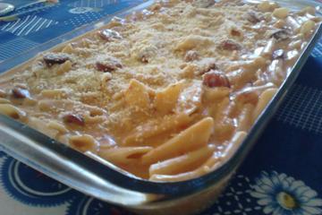 Macarrão de panela de pressão com queijo