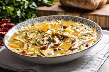 Sopa de cogumelos