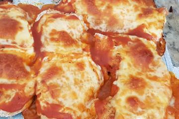 Filé de frango à parmegiana