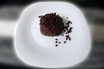 Brigadeirão de forma