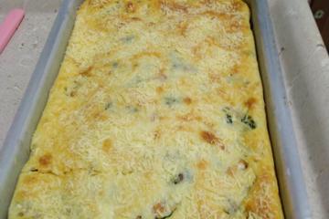 Deliciosa torta de espinafre e ricota