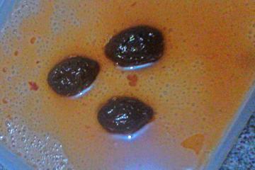 Mousse de ameixa