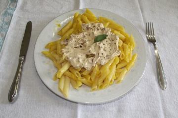 Massa à carbonara