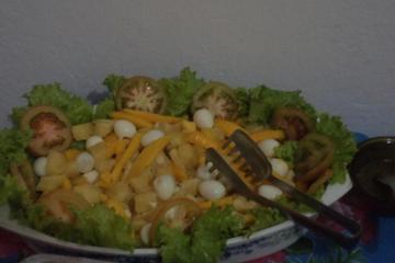 Salada colorida