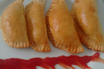 Pastéis assados