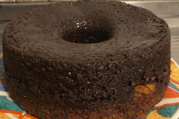 Bolo de cenoura e brigadeirão