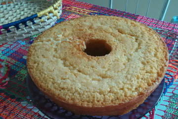 Bolo de mandioca