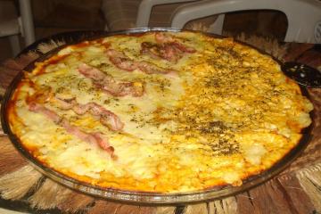 Massa de pizza do marido