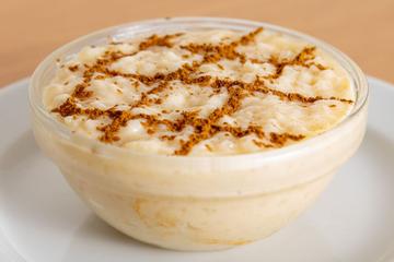 Arroz doce na airfryer