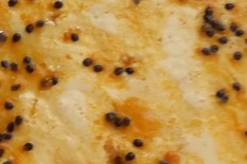A mousse de maracujá