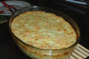 Souflé de legumes - receita da vovó Nicinha