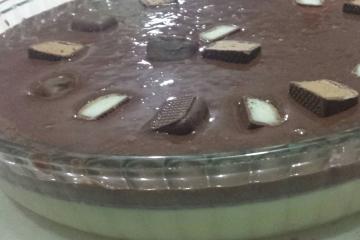 Prestígio gelado de travessa