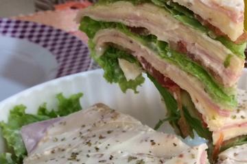 Salada de panquecas