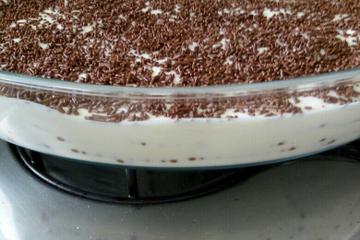 Torta de bolacha de café