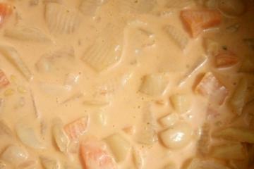 Estrogonofe de legumes vegetariano
