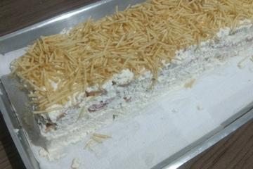 Sanduíche de salame