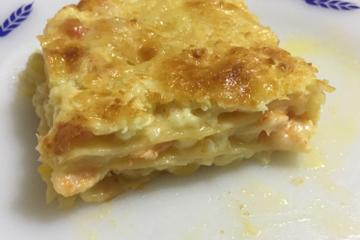Lasanha de camarão