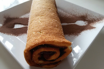 Rocambole de Nutella