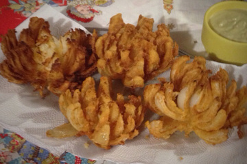 Cebola empanada Outback