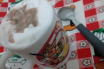 Chocolate quente cremoso
