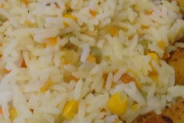 Arroz refogado simples