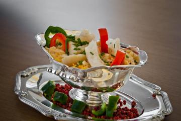 Risoto de bacalhau