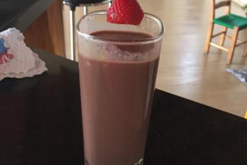 Chocolate quente cremoso