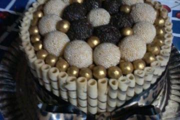 Bolo de aniversário.
