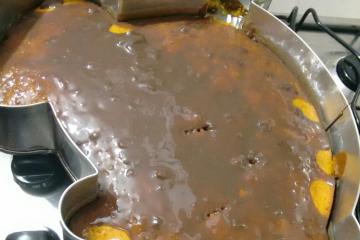 Bolo de cenoura da Carla