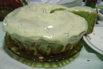 Bolo de gelatina de limão