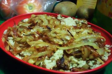 Arroz com Lentilha à moda Síria