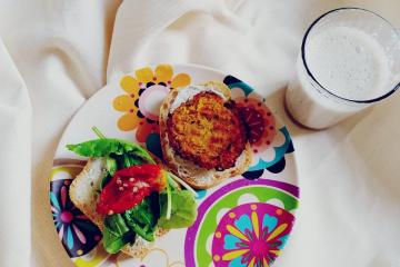 Hamburger de Quinoa Vegetariano