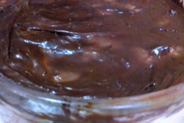 Pavê de cereja com ganache