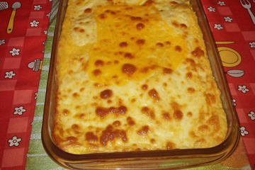 Frango com creme de milho