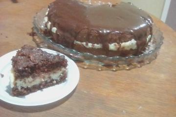 Bolo de chocolate de liquidificador
