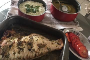 Peixe assado