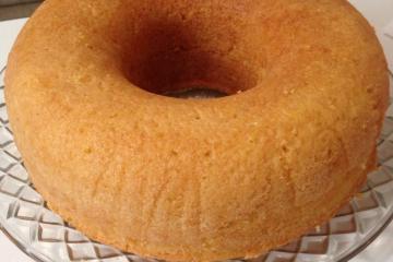 Bolo de laranja simples