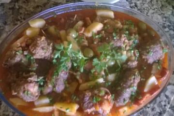 Bife a rolê especial de domingo