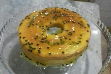 Bolo de maracujá de liquidificador